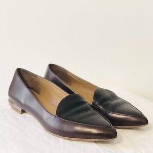 EVERLANE Modern Point leather flat loafer US 7.5-8 EUR 9